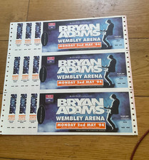 Bryan Adams ULTRA RARE Ticket