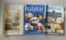 3x HABITAT 1974/76/80 Catalogues Retro Design Terence Conran VGC