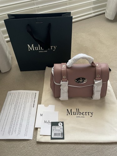 Mulberry bnwt mini alexa - mulberry,