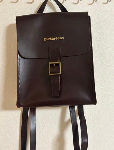 Martens leather backpack - martens,