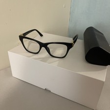 Versace Black and gold 3341-u  eyeglasses. Lightly Used  52x18x145mm