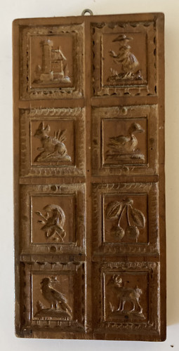 Antique springerle cookie - springerle,