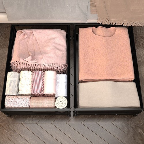 Underbed storage box on - underbed,