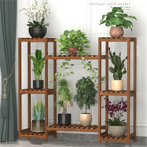 Tiers wooden garden - wooden, plant