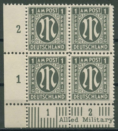 Bizone 1945 post german - 1945, am