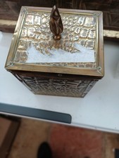 Vintage Art Deco  Brass Tea