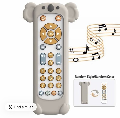 Baby silicone remote control - remote,