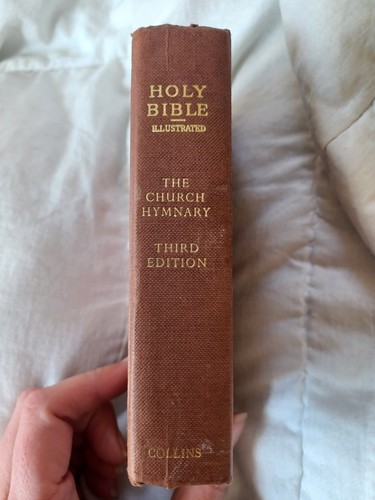 Vintage collins holy bible kjv - vintage,
