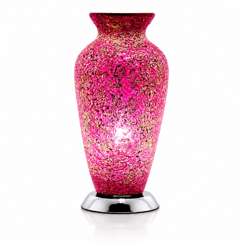 Pink mosaic glass - mosaic, table