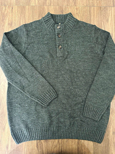 Guinness men charcoal - charcoal, knit
