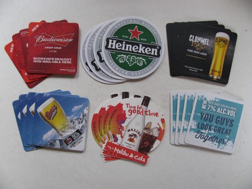 Beer mats pack budweiser - beer, 4