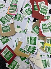 100 x Royal Mail 2nd Class Unfranked Barcoded Stamps -FV £87