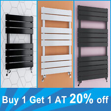 Designer Flat Panel Towel Rail Radiator Bathroom Central Heating Rads All Sizes