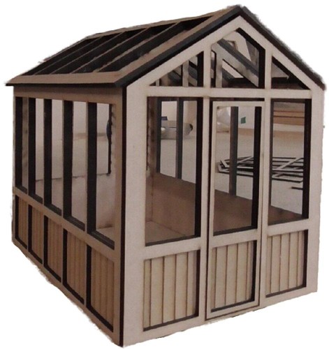 Dolls house greenhouse - dolls,