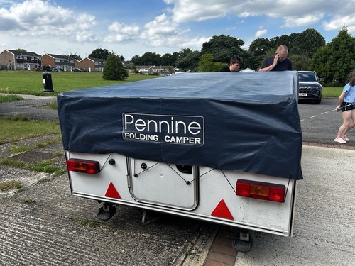 Pennine fiesta folding camper - folding,