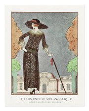 Art deco fashion - art, wall
