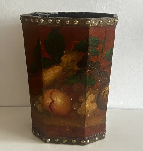Hand painted studded wooden - studded,
