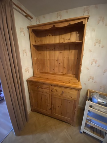 Solid pine antique dresser - pine,