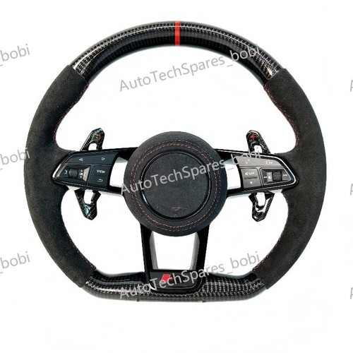 Glossy carbon fibre steering - fibre,