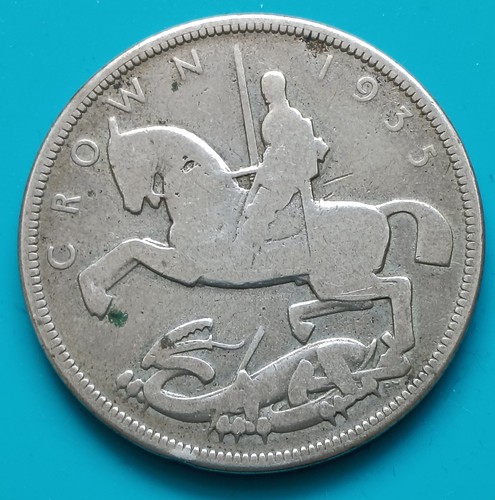 1935 george silver crown - v,