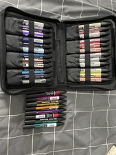 Letraset Promarkers Double Tipped 32 Total With Case