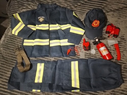 Fireman outfit jacket trousers - fireman,