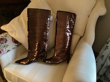 Zara Sequin Knee High Kitten