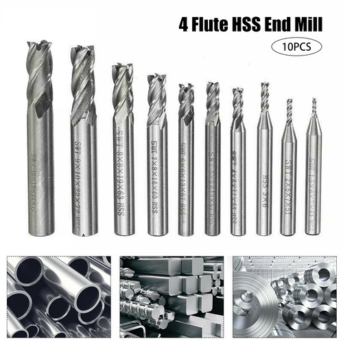 10x tungsten carbide flutes - tungsten,