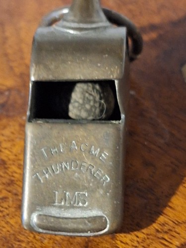 Lms railway guard - lms, whistle