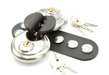 BLACK Steel Garage Shed Door