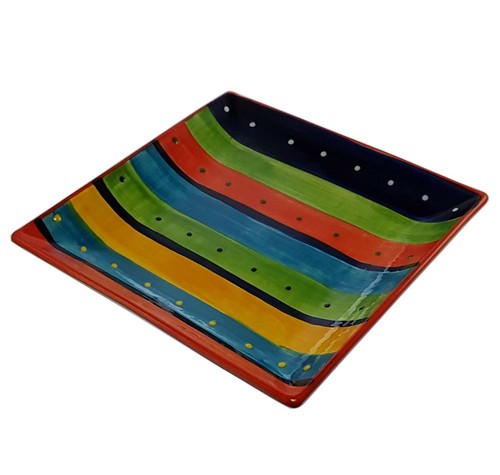 Square plate serving dish - square,