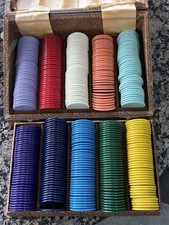 Vintage boxed set of coloured