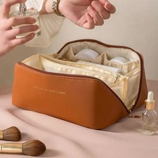 Large Capacity Toiletry Cosmetic Vanity Storage Pouch Travel Make-Up Cases & Bag