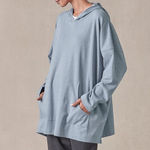 Eskandar cotton jersey hooded - cotton,