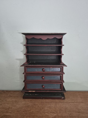 Vintage miniature wooden - miniature,