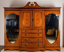 Antique Satinwood Inlaid