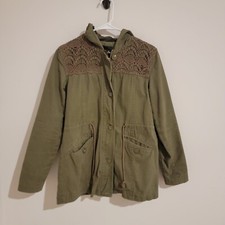 Me Jane Womens Military Jacket