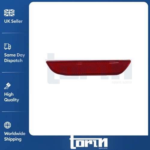 Rear bumper reflector - reflector, lens