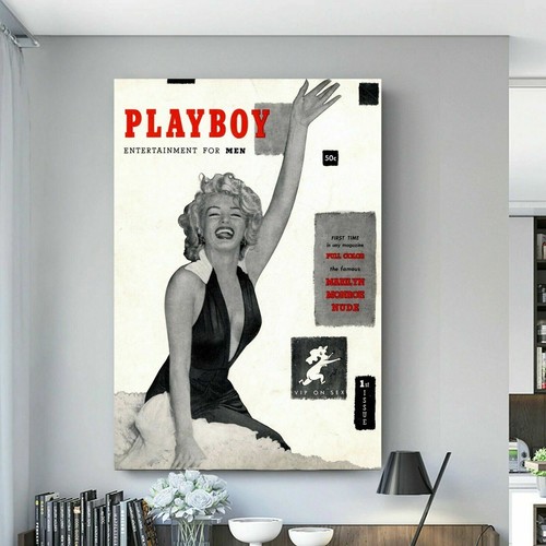1st playboy cover marilyn - playboy,