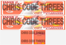 Code 3 Adhesive Vinyl Trailer