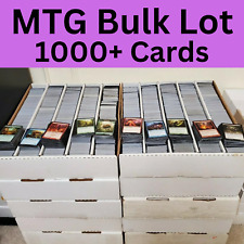 MAGIC THE GATHERING COLLECTION 1000 UNSORTED BULK MTG JOB LOT CARDS - MTG BUNDLE