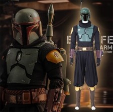 Star Wars Boba Fett Cosplay Halloween Costume Suit The Mandalorian Armor Uniform