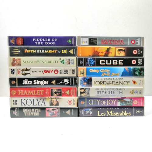 Selection various vhs - x,