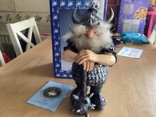 Berserkers World Of Wild Hairy Vikings 10” Bogi The Ruthless Figure David Ent 
