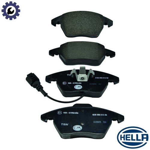 Brake pad set disc - set,