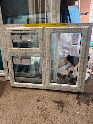 Brand new white upvc - , window
