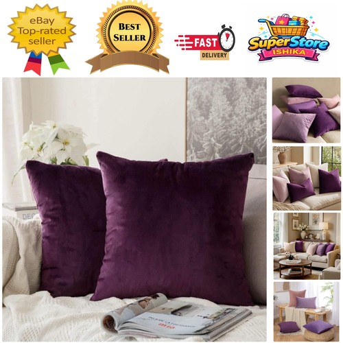 Luxurious velvet cushion - velvet,