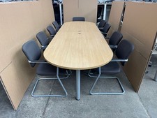 Large Executive Table With 10