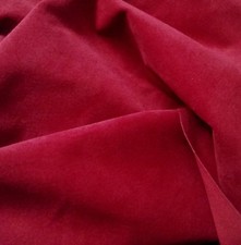 Small Skin RED Pig Suede Hides