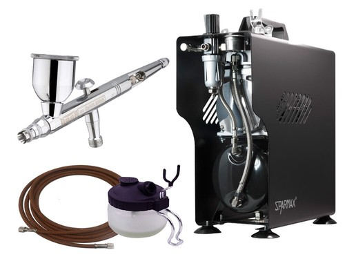 Pro airbrushing kit with - pro,